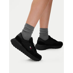 Tommy Jeans Sneakers Tommy Jeans Modern Runner Mix EN0EN03100 Schwarz