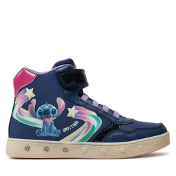 Geox Sneakersy Geox Skylin J468WF 0ANAJ C4268 D Tmavomodrá