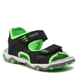 Superfit Σανδάλια Superfit 1-009472-0000 D Black/Lightgreen