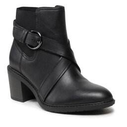 Clarks Stövletter Clarks Scene Strap 261622924 Black Leather