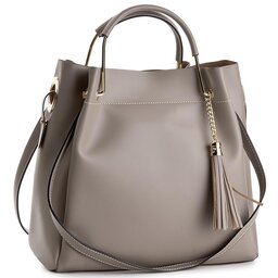Creole Borsa Creole K10385 Ciemny Beż