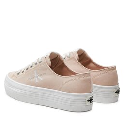

Снікерcи Calvin Klein Jeans Vulc Flatform Essential Mono YW0YW01030 Whisper Pink/Bright White 0JZ, Рожевий
