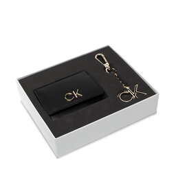 Calvin Klein Kit de regalo Calvin Klein Trifold Xxs + Keyfob K60K608906 BAX