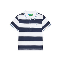 United Colors Of Benetton United Colors Of Benetton Poloshirt 39QAG300V Dunkelblau Regular Fit