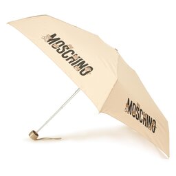 MOSCHINO Lietussargs MOSCHINO Supermini D 8432 Dark Beige