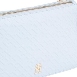 

Сумка Tommy Hilfiger Th Refined Shoulder Bag Mono AW0AW15975 Breezy Blue C1O, Голубий