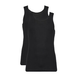 Resteröds Resteröds Komplektas: tank top marškinėliai (2 vnt.) 7027 1 Juoda Slim Fit