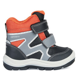 Geox Snehule Geox B Flanfil Boy B Abx B263VD 0CEFU C0038 S Čierna