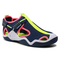 Geox Σανδάλια Geox J Wader G. A J1508A 01454 CF48L S Navy/Fluo Fuchsia