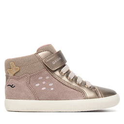Geox Sneakers Geox B Gisli Girl B661MA 022NF C5005 S Dunkelbeige
