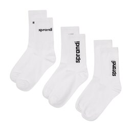 Sprandi Set di 3 paia di calzini lunghi da donna Sprandi 0WB-004-SS23 Bianco