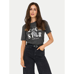 ONLY ONLY T-Shirt Lucy 15346786 Grau Regular Fit