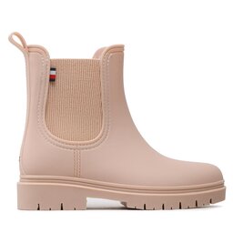 

Гумові чоботи Tommy Hilfiger Matt Ankle Rainboot Wth Elastic FW0FW06897 Misty Blush TRY, Рожевий