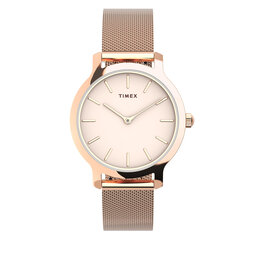 Timex Zegarek Timex Transcend TW2U86600 Złoty