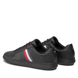 

Снікерcи Tommy Hilfiger Essential Leather Cupsole FM0FM04921 Triple Black 0GK, Чорний
