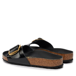 

Шльопанці Birkenstock Madrid 1022541 High-Shine Black, Чорний