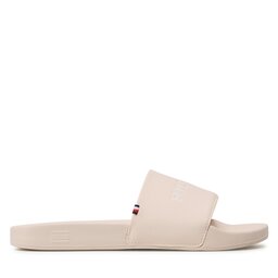 

Шльопанці Tommy Hilfiger Feminne Seasonal Slide FW0FW07257 Sugarcane AA8, Бежевий