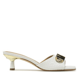 

Шльопанці MICHAEL Michael Kors Amal Kitten Sandal 40S3AMMA1E Off White, Білий