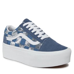 Vans Πάνινα παπούτσια Vans Old Skool Stackform VN0009PZAHU1 Vintage Indigo