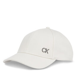 Calvin Klein Czapka z daszkiem Calvin Klein Bombed Metal K50K512349 Écru