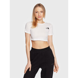 The North Face The North Face T-Shirt Simple Dome NF0A82EC Weiß Regular Fit