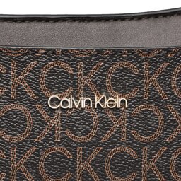 

Сумка Calvin Klein Ck Must Shoulder Bag Md Mono K60K610446 0HD, Коричневий