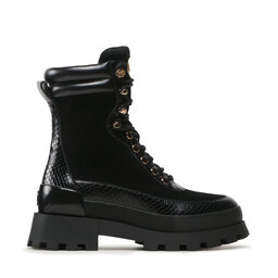 

Ботильйони MICHAEL Michael Kors Rowan Lace Up Bootie 40F3RWFE8S Black, Чорний