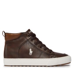 

Снікерcи Polo Ralph Lauren RF104242 CHOCOLATE BURNISHED W/ CREAM, Коричневий