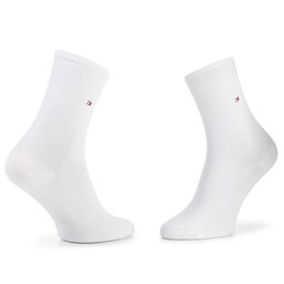 

Набір 2 пар високих жіночих шкарпеток Tommy Hilfiger 371221 White 300, Білий