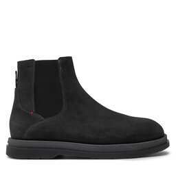 HUGO Klassische Stiefeletten Hugo Chaol Cheb 50522967 Grau