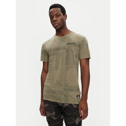 Brave Soul Brave Soul T-Shirt MTS-568MASCADA Χακί Regular Fit