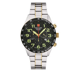 Swiss Alpine Military Zegarek Swiss Alpine Military 7047.9147 Silver/Black