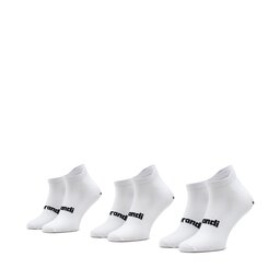 Sprandi Set di 3 paia di calzini corti da uomo Sprandi 0MB-002-SS23 Bianco