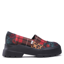

Туфлі Toms Alpargata Combat Low 10018922 Lava Multi Tartan, Червоний