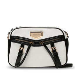 Monnari Дамска чанта Monnari BAG2250-M20 Biało Czarny