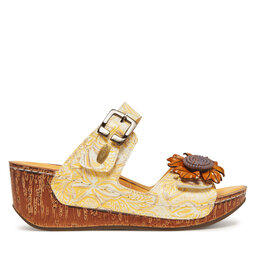Laura Vita Chanclas Laura Vita Dino 31 Amarillo