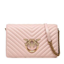 Pinko Дамска чанта Pinko Love Click Classic 100063 A0GK Cipria/Antique Gold 081Q