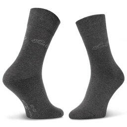 

Набір 3 пар високих жіночих шкарпеток Tom Tailor 9703 Anthracite 620, Сірий