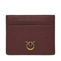 PINKO Pouzdro na kreditní karty PINKO Card Holder Simply AI 25-26 PCPL 103762 A29Q Hnědá