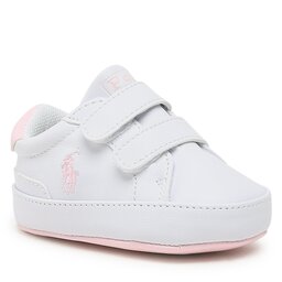 Polo Ralph Lauren Sneakers Polo Ralph Lauren Heritage Court Ii Ez Layette RL100733 White Smooth/Lt Pink w/ Lt Pink PP