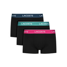 Lacoste Lacoste Komplektas: 3 poros trumpikių 5H1297 Spalvota