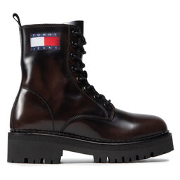 

Черевики туристичні Tommy Jeans Urban Tommy Jeans Lace Up Boot EN0EN01546 Cocoa GT6, Коричневий