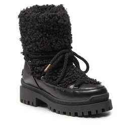 Inuikii Μποτάκια Inuikii Vegan Riccio 70107-119 Black
