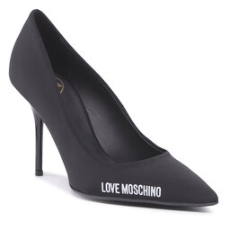 LOVE MOSCHINO Pantofi cu toc subțire LOVE MOSCHINO JA10089G1GIM0000 Nero