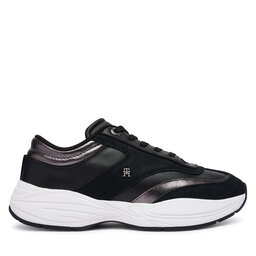 Tommy Hilfiger Sneakers Tommy Hilfiger Th Modern Sporty Runner Leather FW0FW09590 Schwarz