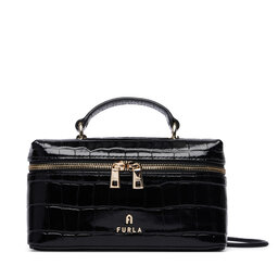 Furla Handtasche Furla Camelia Micro WE00625 BX4255 O6000 Schwarz