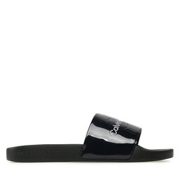 

Шльопанці Calvin Klein Jeans Slide Metallic Monologo YW0YW00638 Metallic Blue, Cиній
