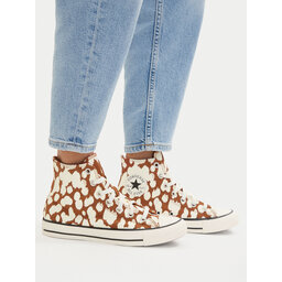 Converse Кеди Converse Chuck Taylor All Star Cow Print A17924C Коричневий