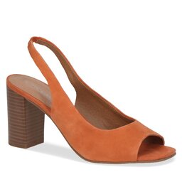 Caprice Sandali Caprice 9-28304-20 Orange Suede 664