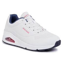 Skechers Sneakersy Skechers Stand On Air 73690/WNVR White/Navy/Red